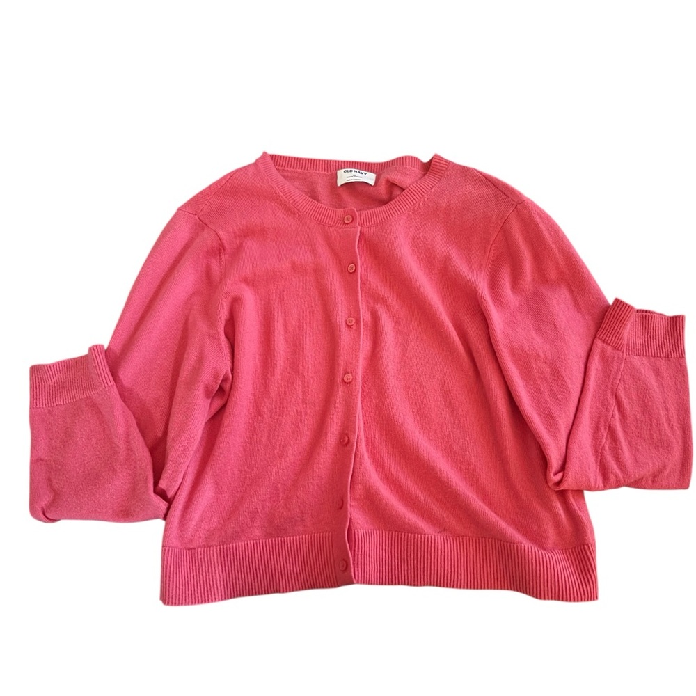 Old Navy Women's Bright Pink Cardigan